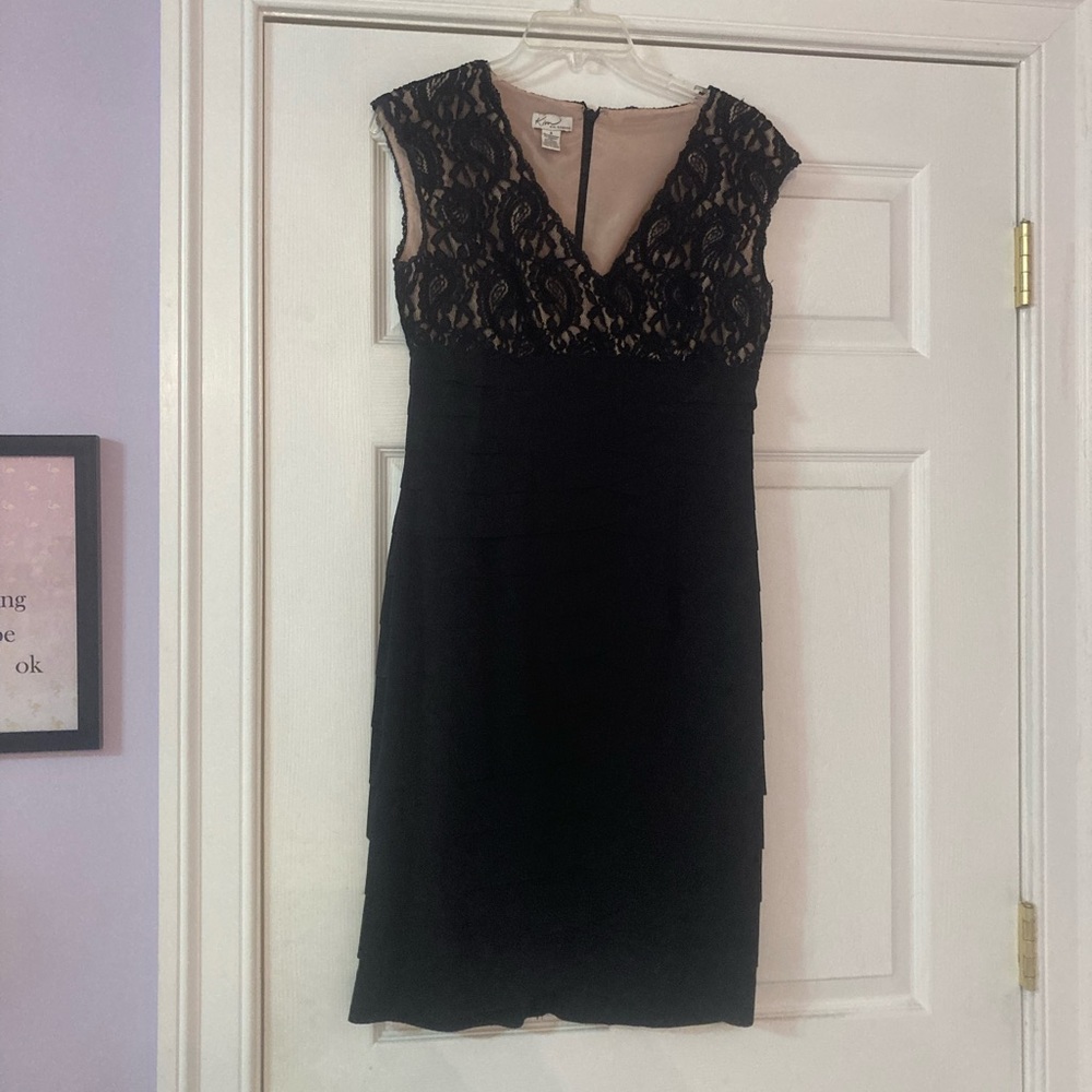 Kim Rogers Black Dress